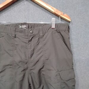REI Sahara Convertible Hiking Cargo Pants Womens 10 Brown Zip Off Outdoor Trail
